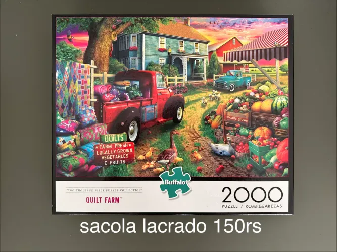 Quebra cabeça buffalo 2000 peças