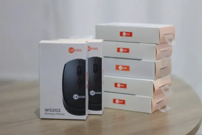 Mouse sem fio 1.200 dpi e 4 botões ws202