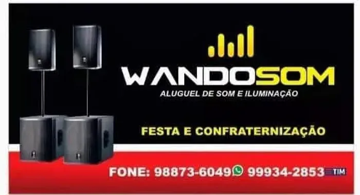 Aluga se som para evento pequeno