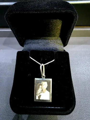 Gravação a laser de fotos