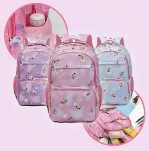 Mochila Infantil Bolsa Menina Escolar Impermeável z1314