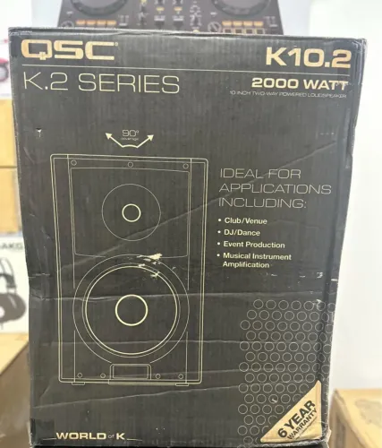 Caixa de Som QSC K10.2 2000W - 10 polegadas