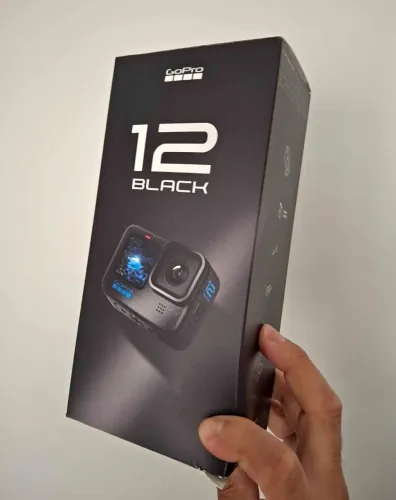 Camera Gopro black 12 nova 