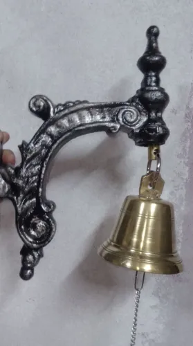 Sino e Apoio de Parede Metal