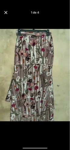 Saia longa floral