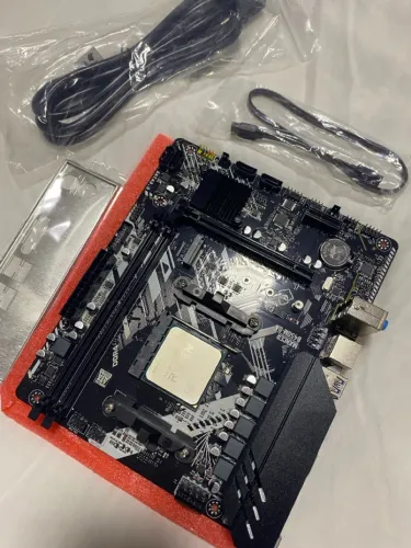 Placa mãe MANCER B450M-DA + Processador Ryzen 5