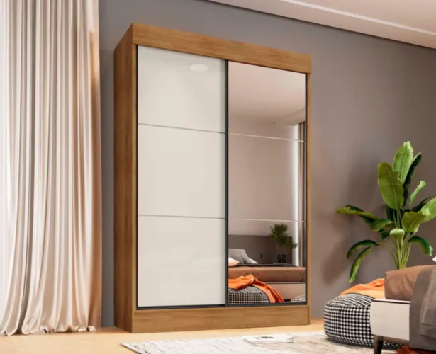 Guarda roupa 2 portas de correr 100% mdf / NOVO / ENTREGAMOS 