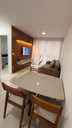 Vendo apartamento 2 quantos mobiliado, sol da manhã  