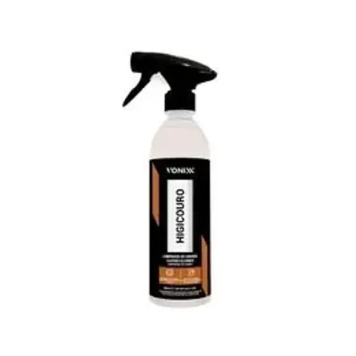 Limpador e Higienizador de Couro Vonixx 500Ml  Higicouro limpa com segurança bancos e outr