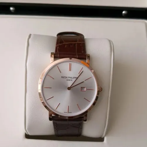 Relogio patente Philippe geneve pulseira de couro
