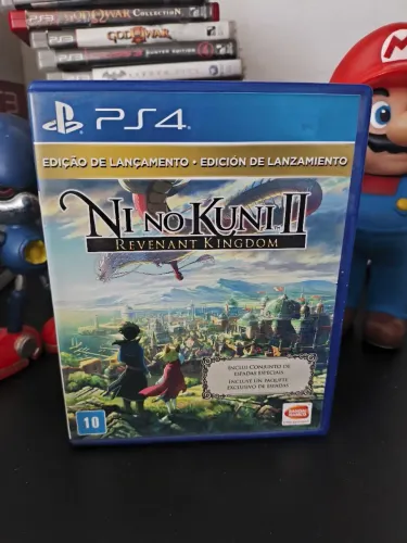 Jogo para PS4 usado mídia física original Ninu Kuni 2