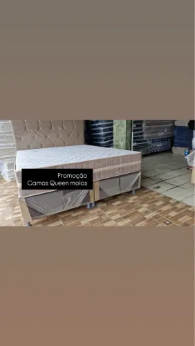 QUEIMA DE ESTOQUE CAMA QUEEN MOLAS ENSACADAS
