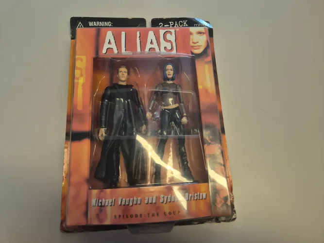 Action Figure Alias Sidney Bristow e Michael Vaughn Jennifer Garner