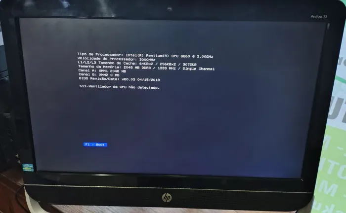 Computador All in One HP Pavilion 23 CORE I5