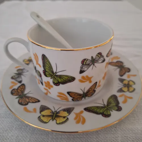 Xícara de Chá em porcelana