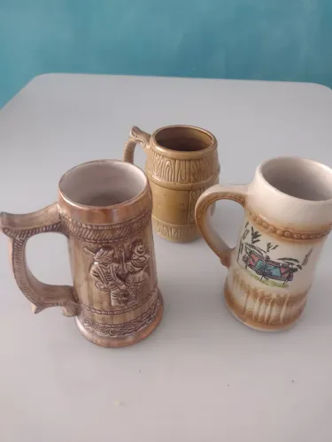 Canecas de cerâmica decorativas para colecionador
