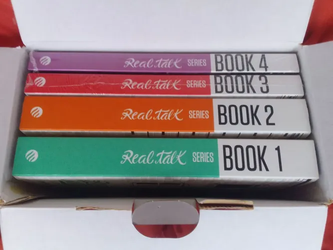 Coleção Real Talk - 4 Livros - 2 Lacrados.