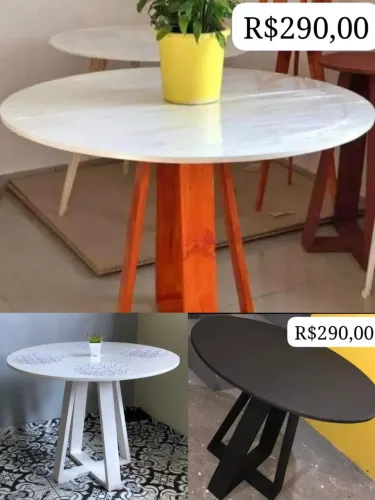 Mesas de centro em MDF Direto da fábrica