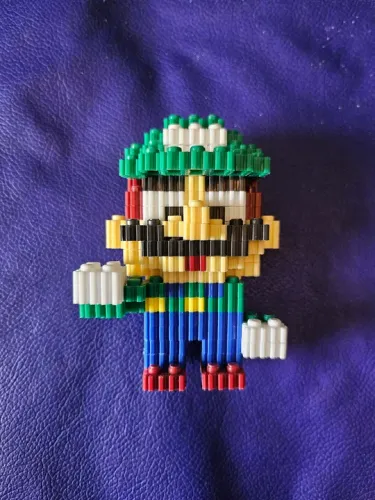 Blocos de montar estilo Lego - Luigi 