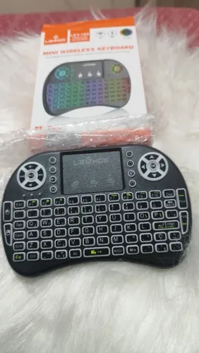 Mini Teclado Wireless LED para Smart TV e outros