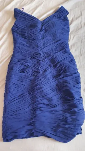 Vestido Azul de Festa