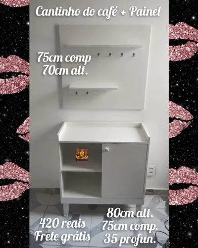 Cantinho do café +painel 