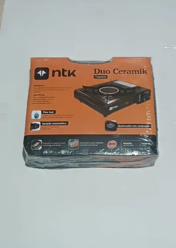 Fogão a gás Duo Ceramik NTK 