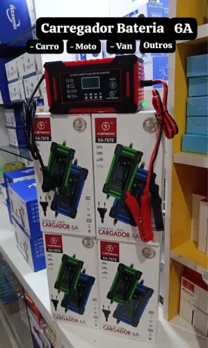 Carregador de bateria veicular
