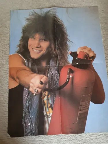 Poster Bon Jovi dupla face
