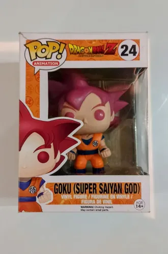 Funko Pop! Goku (Super Saiyajin God) 24 (Dragon Ball Z)