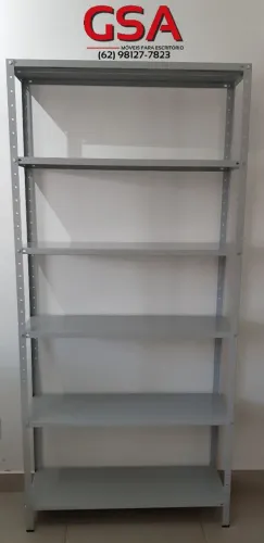 Prateleira de Aço 30cm ( Goiânia entrega e montagem grátis! ) 