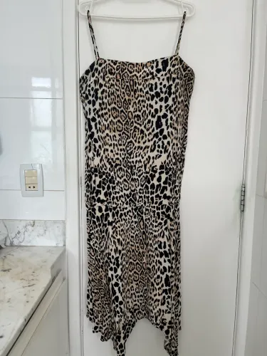 Vestido estampado animal print Animale TAM 40
