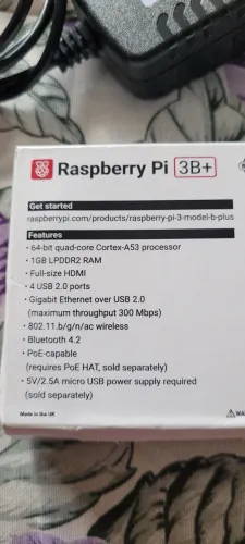 Raspberry pi B+