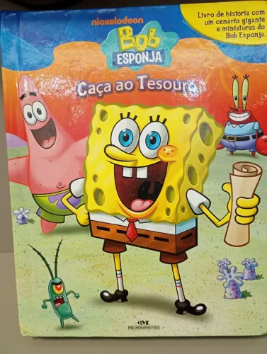 Jogo Bob esponja Caça ao tesouro Nickelodeon.