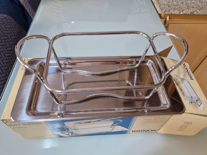 Porta Sorvete em Aço Inox Brinox