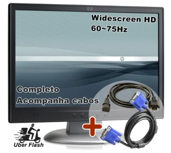 Monitor 17 Wide + Cabos | Pronto Envio 