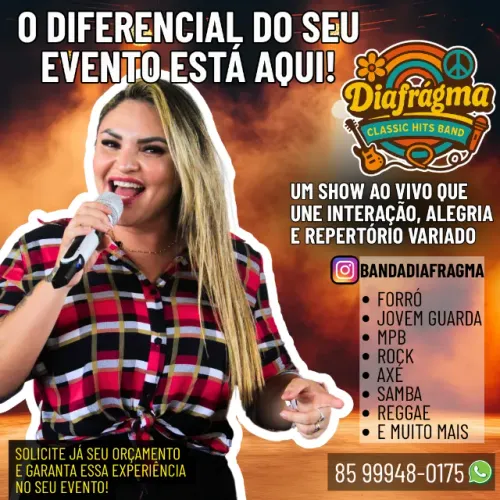 Banda de Musica para Shows : Festas, Aniversários, Confraternizações, Bodas, Casamento