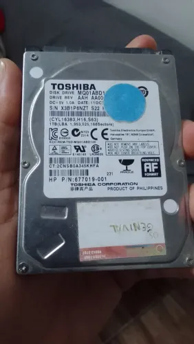 HD sata Toshiba 1TB para notebook, PC, PS4, XBOX