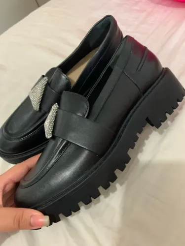 Sapato Schutz preto e couro original