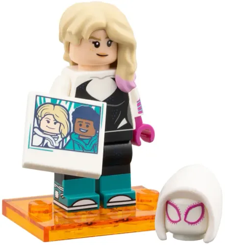 Lego Original Spider-Man Homem-Aranha Spider-verse Minifigura Spider Gwen
