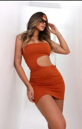Vestida pra arrasar.