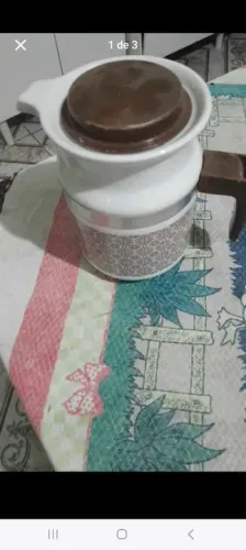 Jarro de Café/Chá em Cerâmica