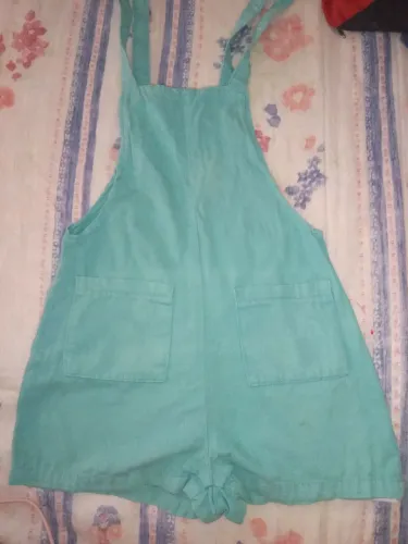 Macacão Jeans Menina