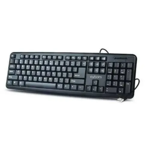 TECLADO COM FIO USB