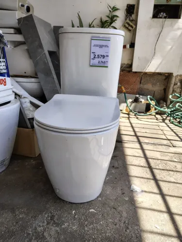 Kit vaso sanitário cx acoplada e assento 3/6 L neo incepa 