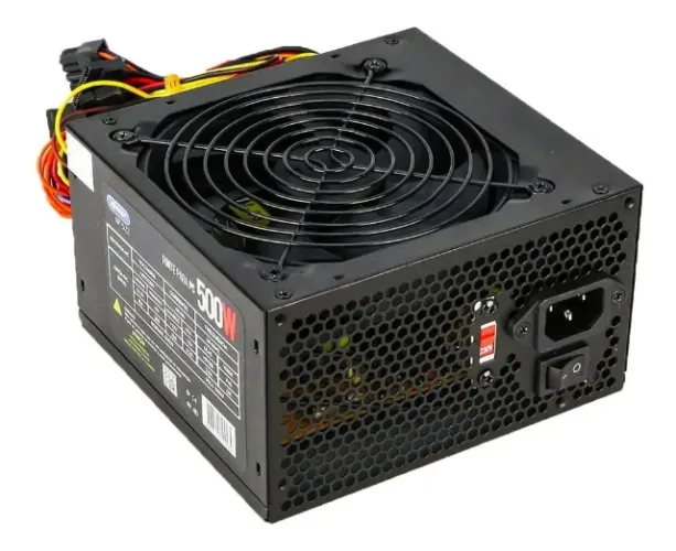 Fonte Knup ATX, 500W Real, 24P, Com Cabo, Bivolt - KP-522