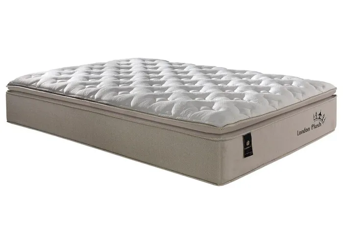 Colchão Casal London Plush Côr Bege/Branco da Plumatex!! Ueusr
