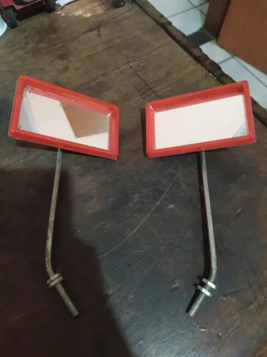 Par de retrovisor para bicicletas antigas
