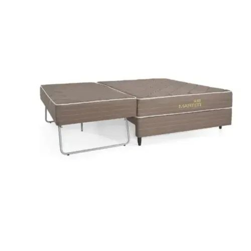 Cama Box Herval - Solteiro Suite master 088X188X50 Molas bonnel com auxiliar