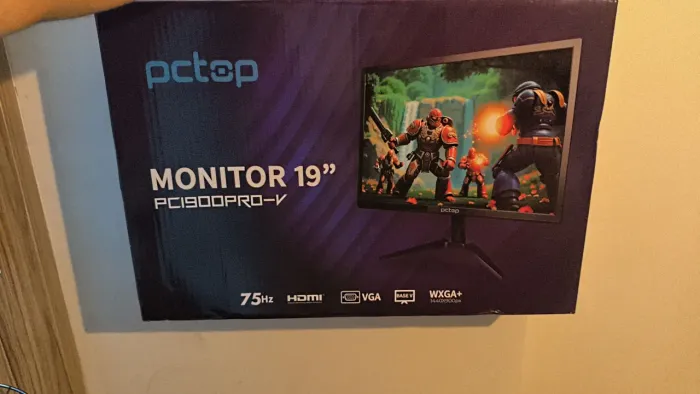Monitor 19" Novo hdmi vga diversas marcas